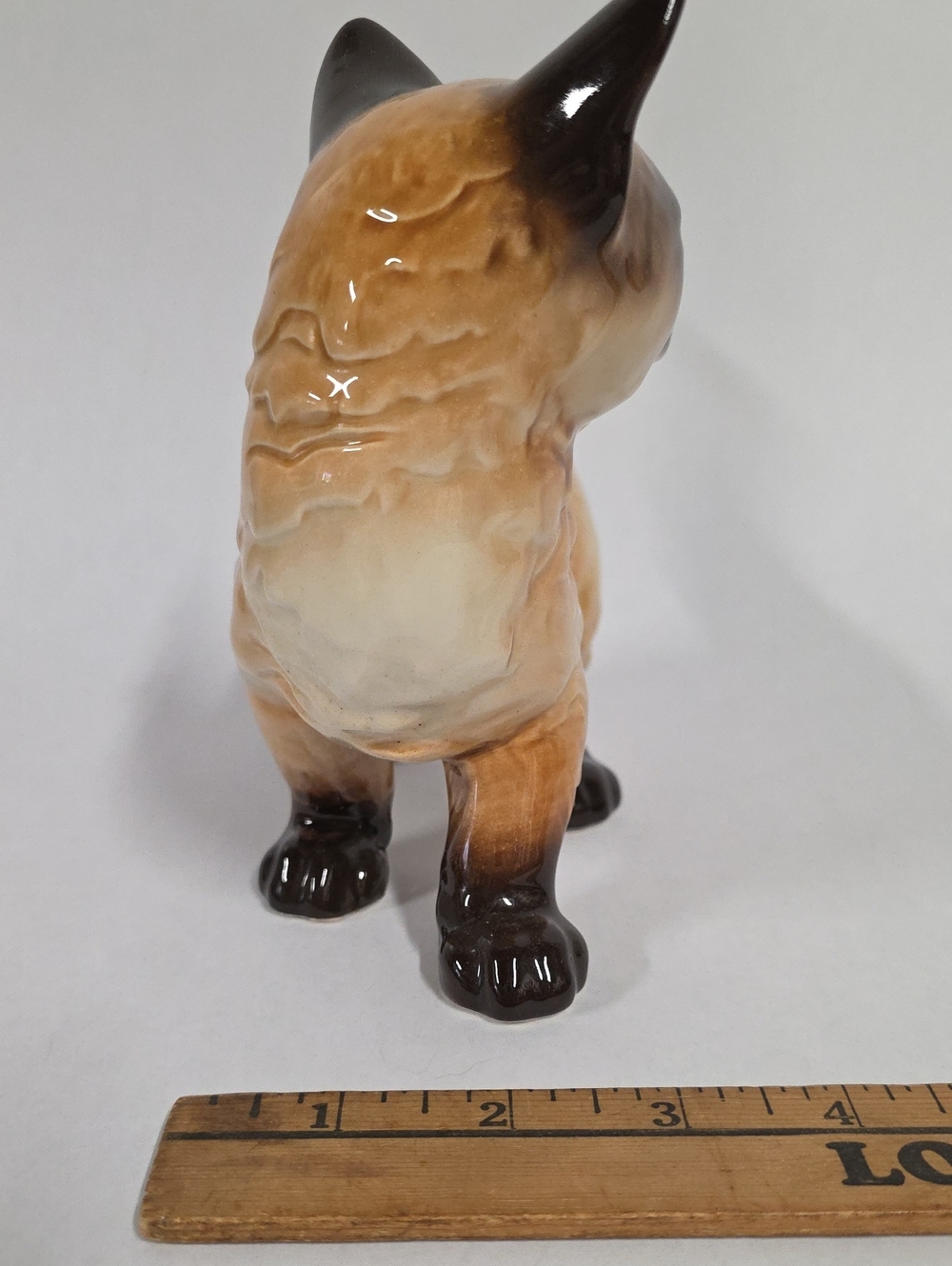 Vintage Goebel #029 Porcelain Siamese Cat Figurine - Made In West Germany - Picture 8 of 10